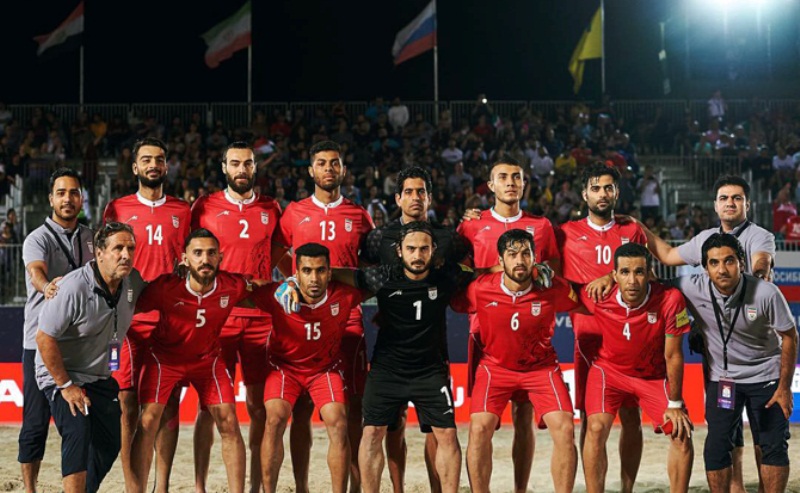 تیم ملی فوتبال ساحلی ایران در رتبه دوم جهان باقی ماند