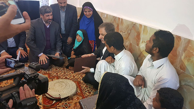 ۴۰ واحد مسکونی مددجویی کمیته امداد در قصرقند افتتاح شد