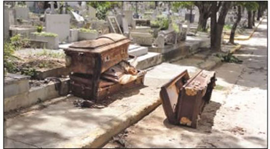 سرقت از مردگان در ونزوئلا+عکس
