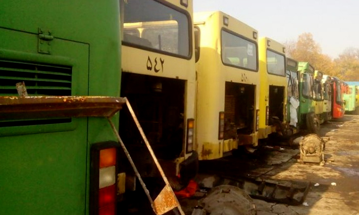 اتوبوس‌های مرگ در خیابان‌های تهران