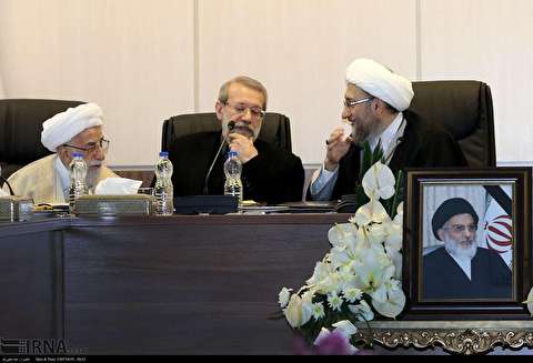 اولین جلسه مجمع تشخیص به ریاست آملی لاریجانی