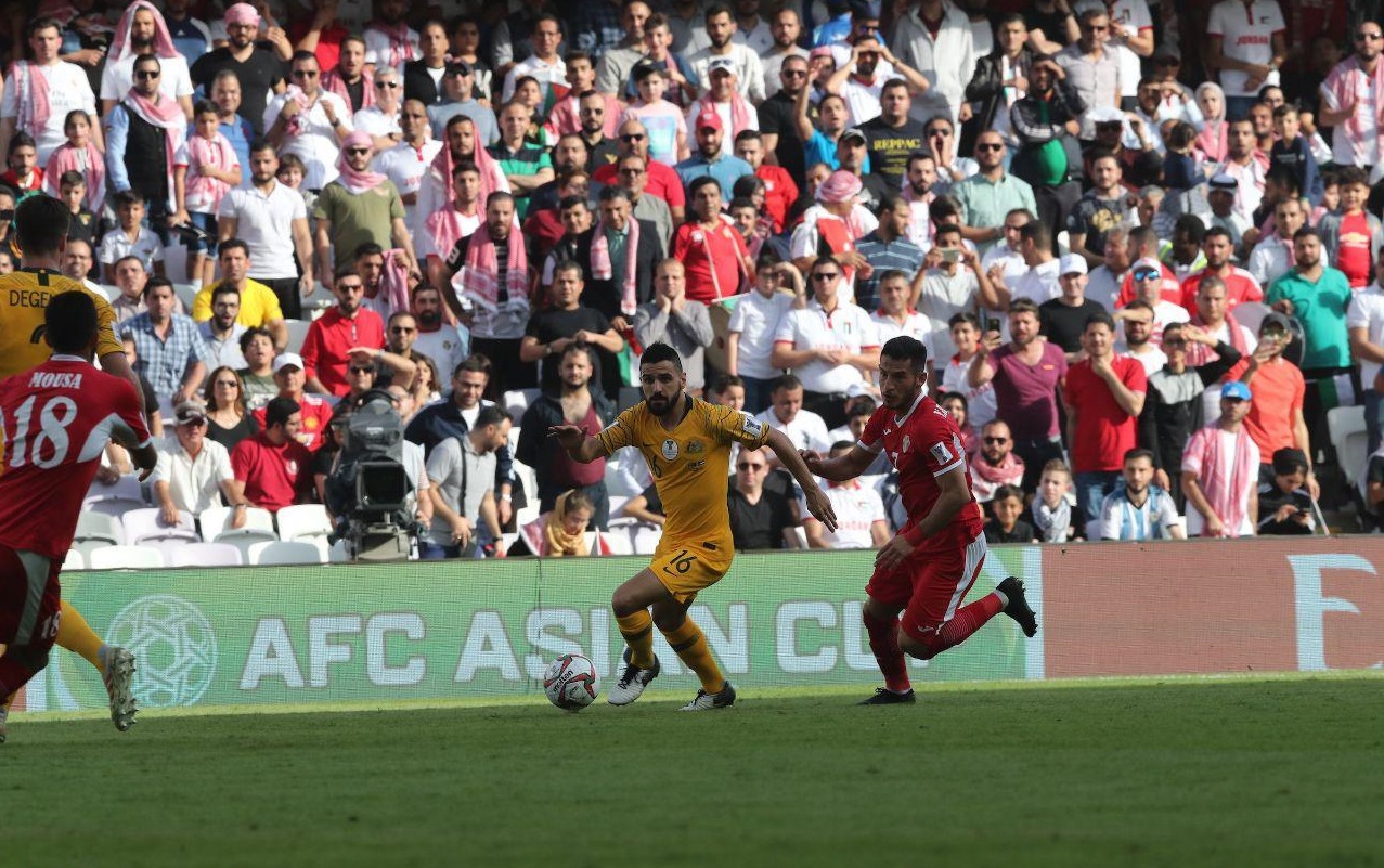 جام ملتهای آسیا ۲۰۱۹ - گروه B؛ استرالیا صفر - اردن یک جام ملتهای آسیا ۲۰۱۹ - گروه B؛ استرالیا صفر - اردن یک