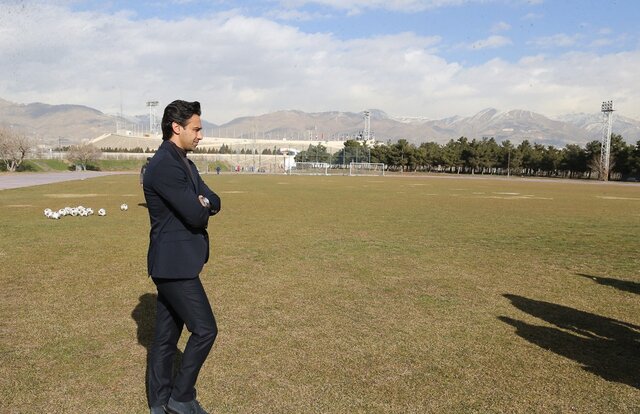 حضور فرهاد مجیدی و فتحی در تمرین استقلال +عکس