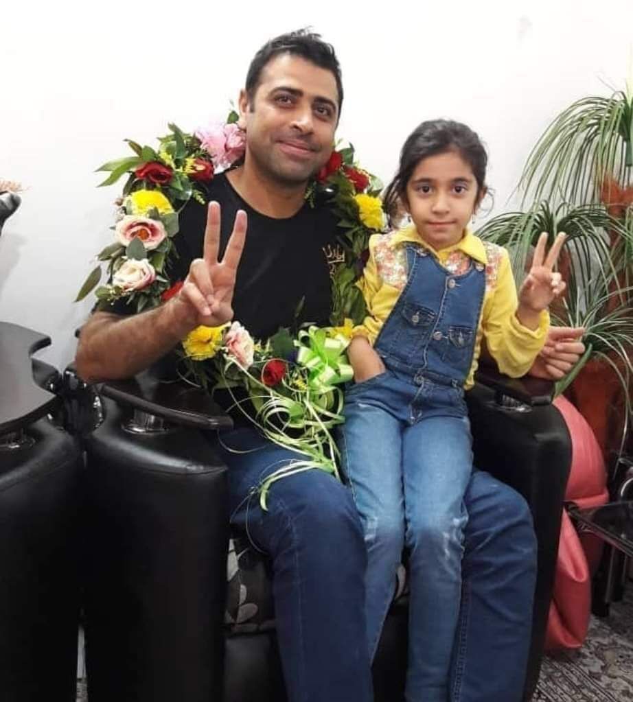 اسماعیل بخشی پس از ۴۰ روز آزاد شد+تصاویر