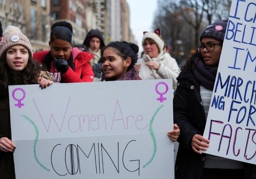 تظاهرات زنان در آمریکا علیه ترامپ +عکس تظاهرات زنان در آمریکا علیه ترامپ +عکس