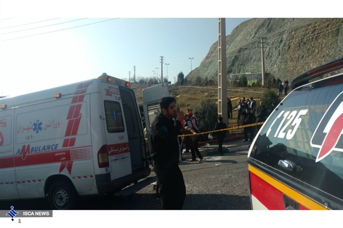 واژگونی اتوبوس حامل دانشجویان واحد علوم و تحقیقات+ فیلم