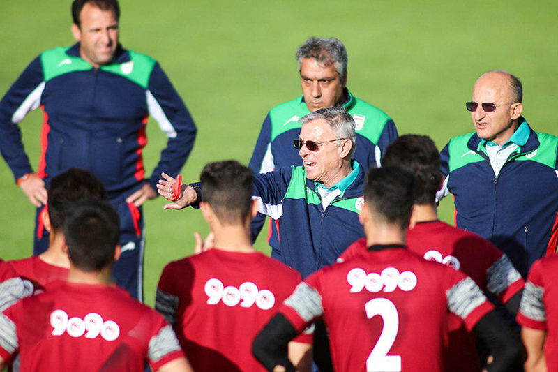 اقدام جالب کرانچار برای لو نرفتن بازیکنانش+عکس اقدام جالب کرانچار برای لو نرفتن بازیکنانش+عکس