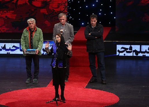 شوخی آقای بازیگر با فاطمه معتمدآریا +عکس