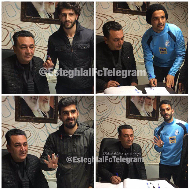 4 بازیکن استقلال قرارداد خود را ثبت کردند