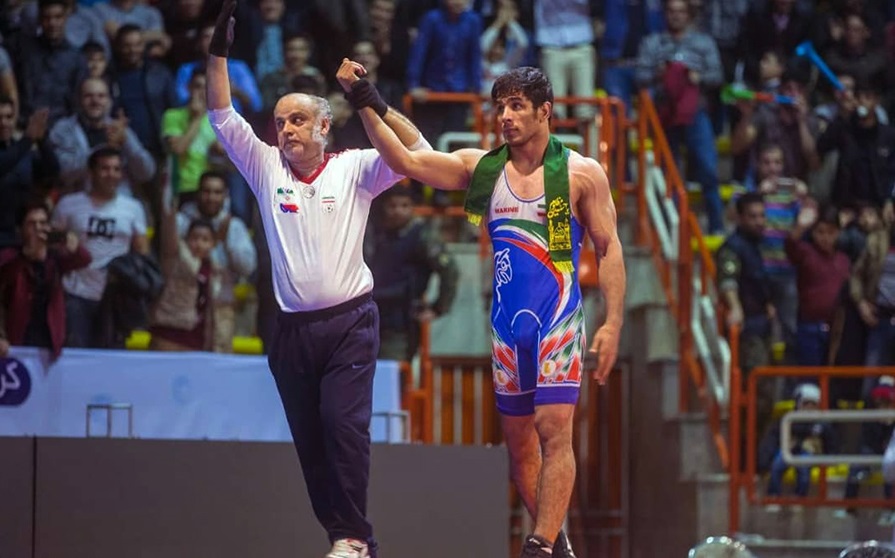 جدال کشتی ایران و آذربایجان بهترین مسابقه جام تختی شد