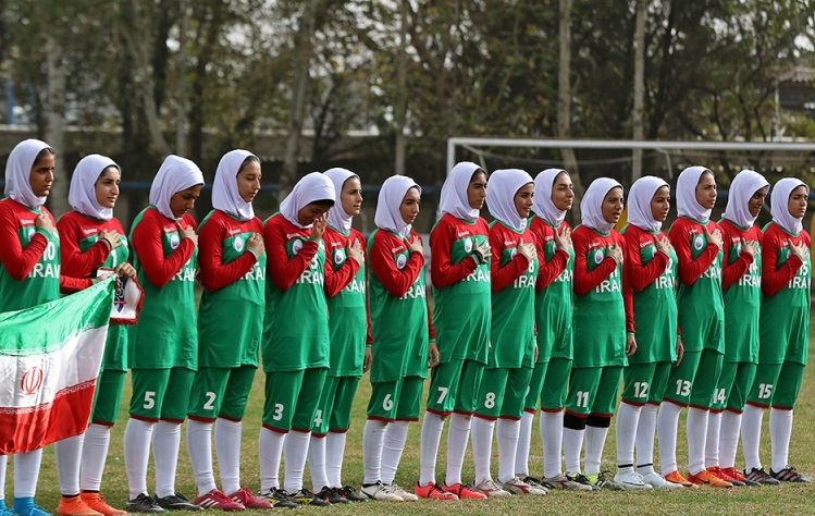 حضور تیم ملی راگبی بانوان ایران در مسابقات غرب آسیا