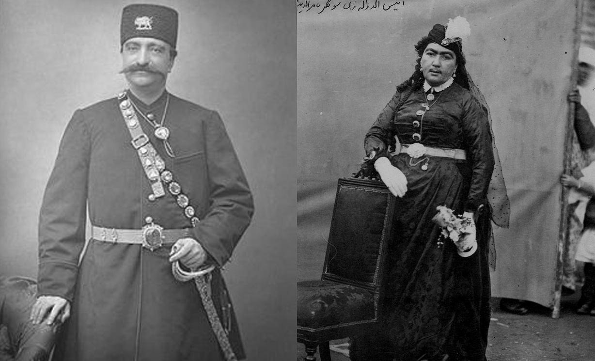 هدیه ولنتاین ناصرالدین شاه برای سوگولی‌اش +عکس