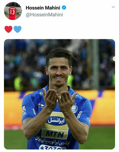 سرخ‌ها از وریا حمایت کردند، فرهاد از برزای +عکس