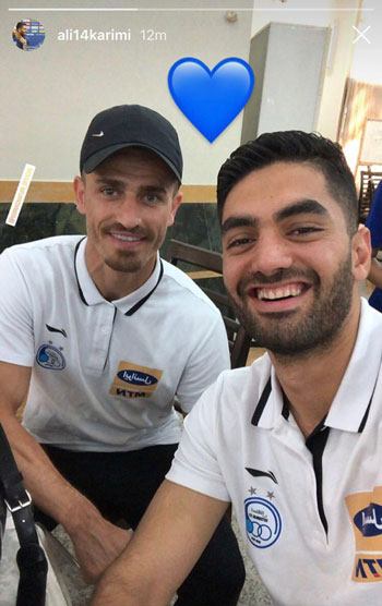 سرخ‌ها از وریا حمایت کردند، فرهاد از برزای +عکس