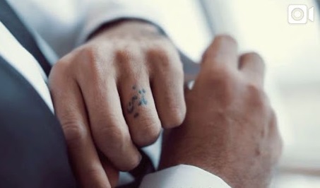 تتوی حنیف عمران زاده برای همسرش +عکس