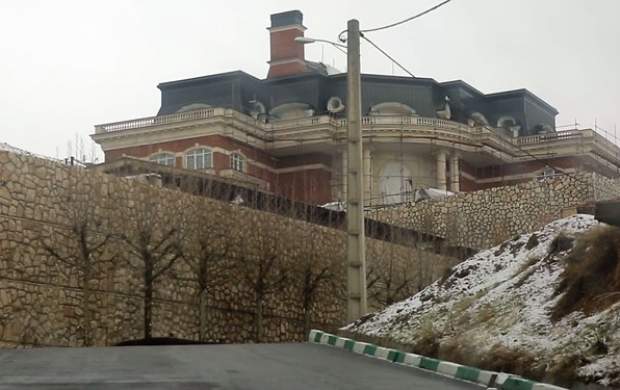 ویلای غیرقانونی دختر نعمت زاده تخریب شد