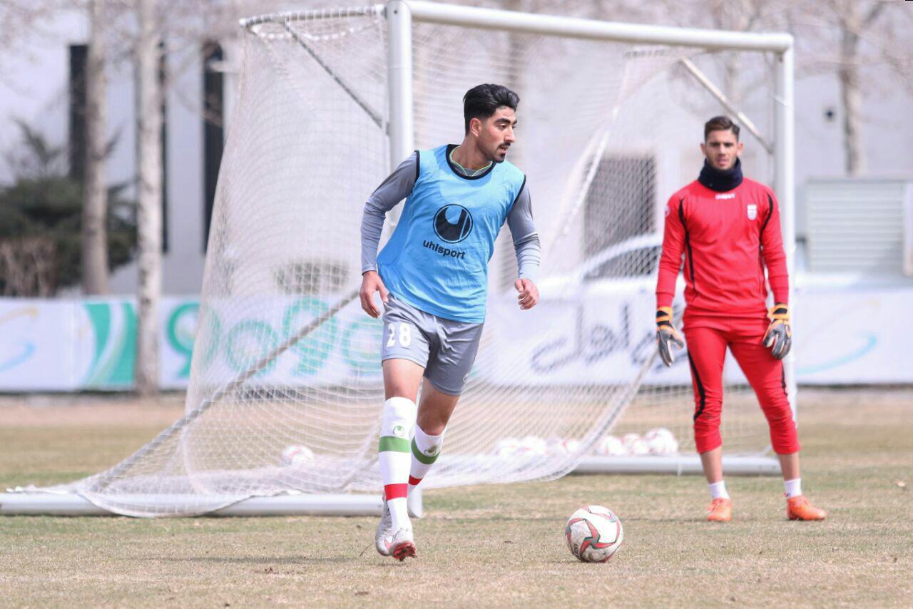 ادامه تمرینات تیم امید با غیبت ۶ بازیکن +تصاویر