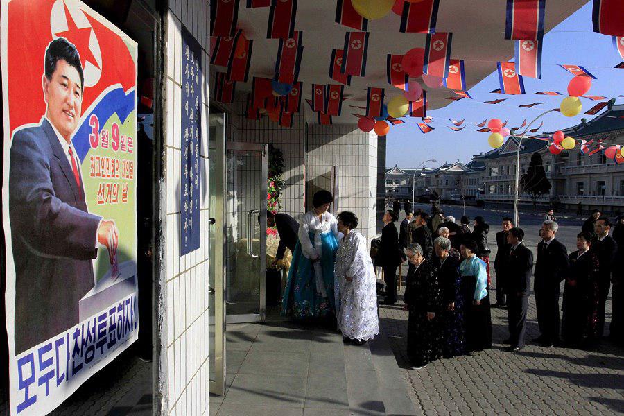 روز عجیب انتخابات در کره شمالی +تصاویر