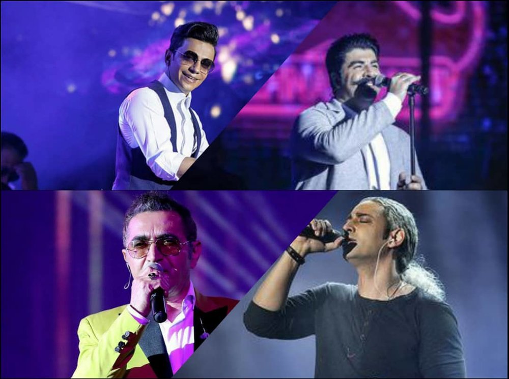 از خوانندگانی که غوغا می‌کنند تا رقابت سوپراستار‌ها روی پرده