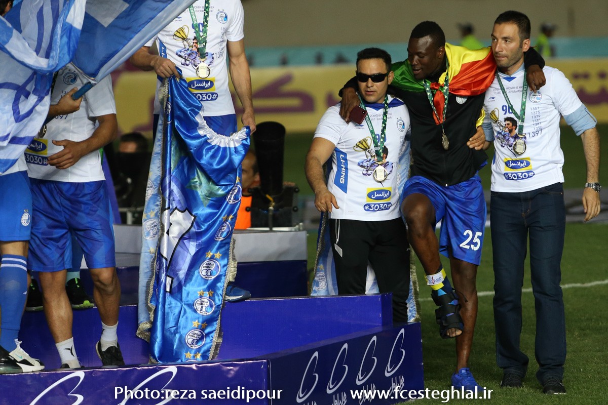 هفتمین قهرمانی استقلال در جام حذفی(تصاویر)