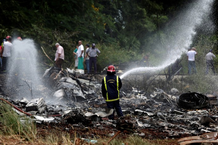 سقوط هواپیما در کوبا