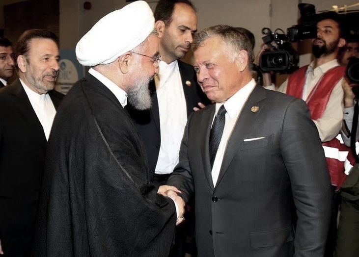 غافلگیری جهان عرب از مصافحۀ گرم روحانی با پادشاه اردن غافلگیری جهان عرب از مصافحۀ گرم روحانی با پادشاه اردن