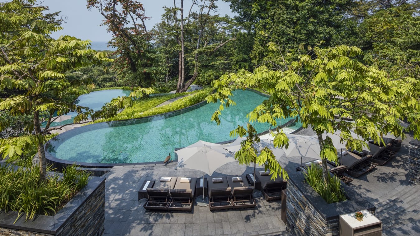 نشست سنگاپور، هتل لوکس طراحی شده به دست معمار بریتانیایی در جزیره «دزدان دریایی» محلی برای دیدار ترامپ و کیم