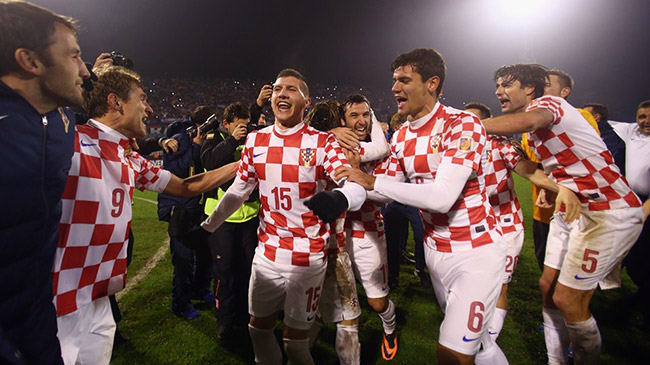 کروات‌ها با توپ پر شروع کردند