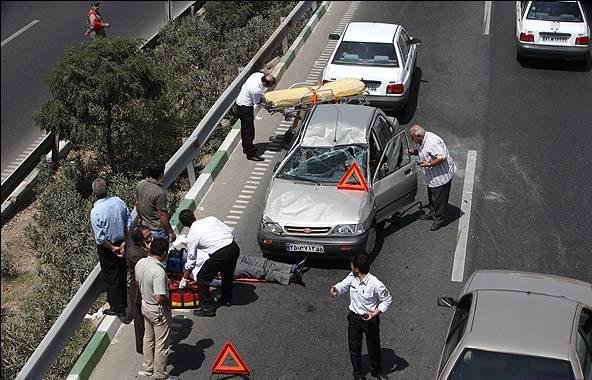 کاهش تصادفات جرحی در شهر تهران کاهش تصادفات جرحی در شهر تهران