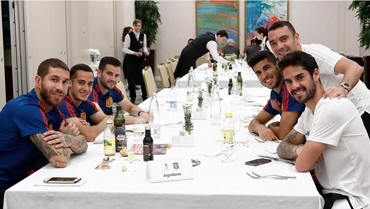 آخرین تصویری که کاپیتان اسپانیا قبل از بازی با ایران منتشر کرد+عکس