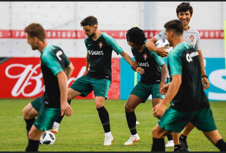 استارت پرتغال برای دیدار برابر ایران + عکس استارت پرتغال برای دیدار برابر ایران + عکس