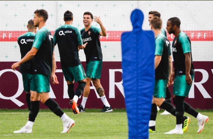 استارت پرتغال برای دیدار برابر ایران + عکس استارت پرتغال برای دیدار برابر ایران + عکس