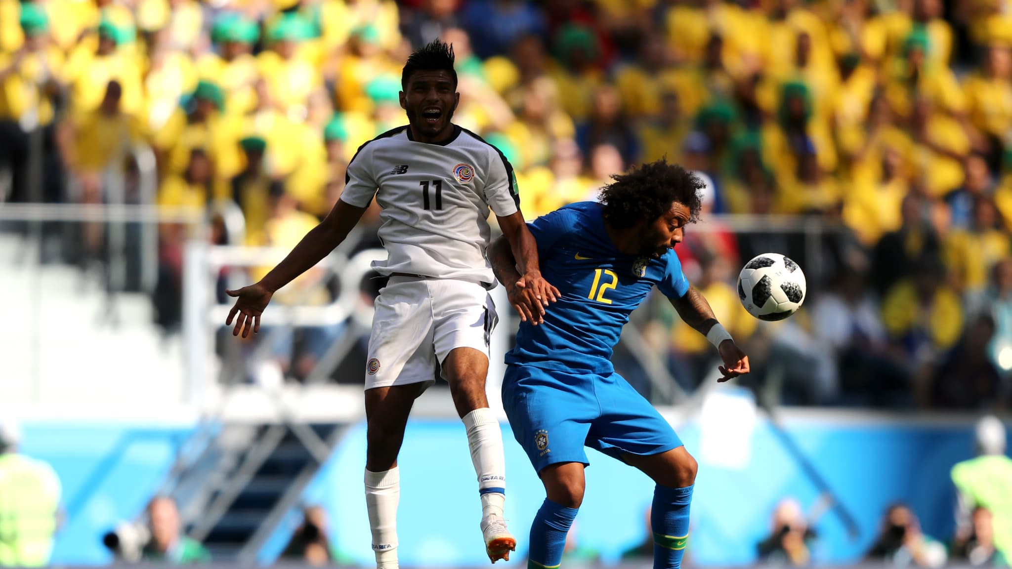 گزارش تصویری دیدار برزیل و کاستاریکا