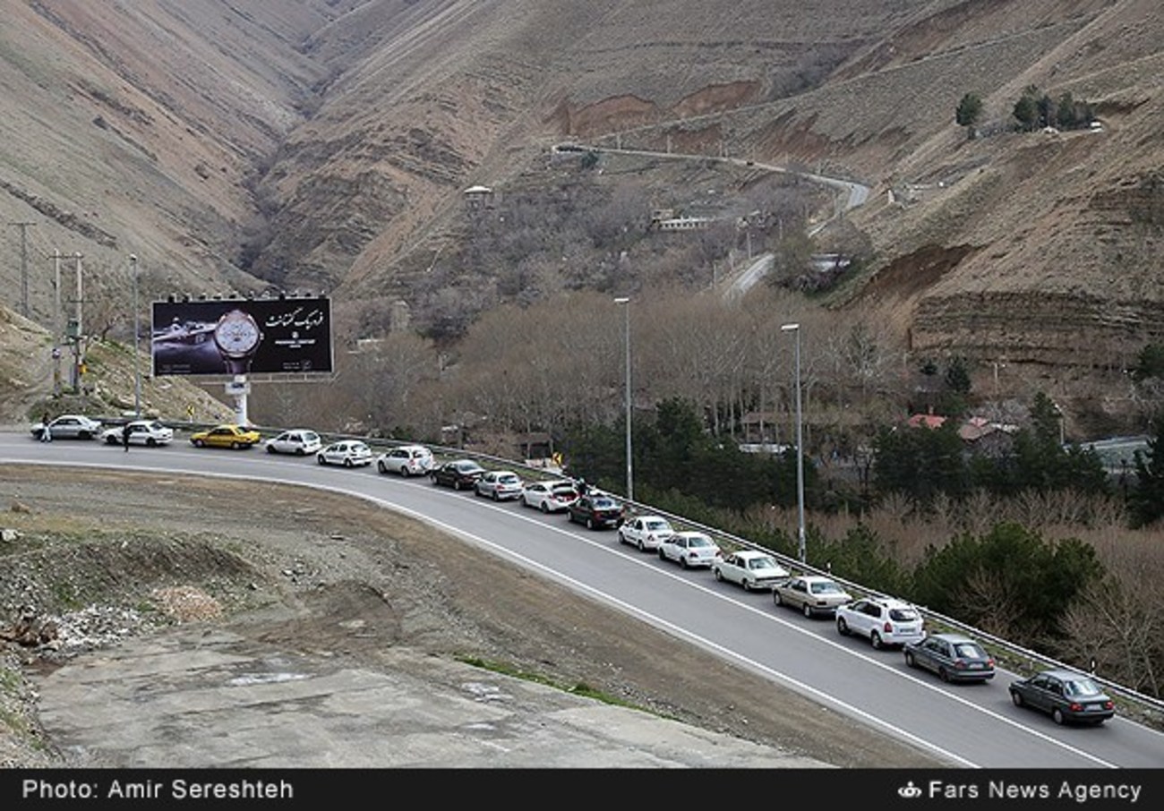 محورهای دارای ممنوعیت در استان مازندران