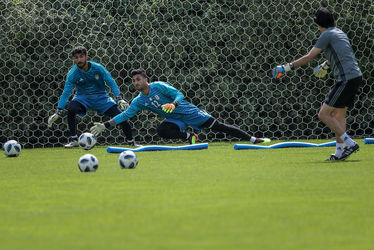 تمرین تیم ملی فوتبال ایران در کمپ لوکوموتیو مسکو