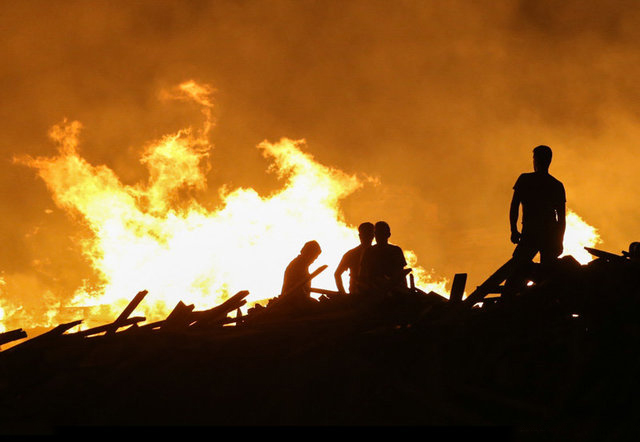آتش‌ هورالعظیم دید جاده‌های خوزستان را کور کرد