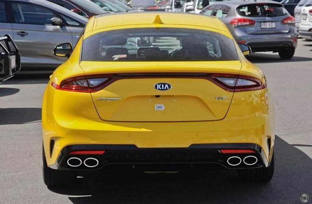 توقف فروش کیا استینگرهای زرد رنگ! توقف فروش کیا استینگرهای زرد رنگ!