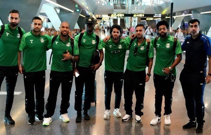 امید ابراهیمی و رفقا در راه عمان+ عکس