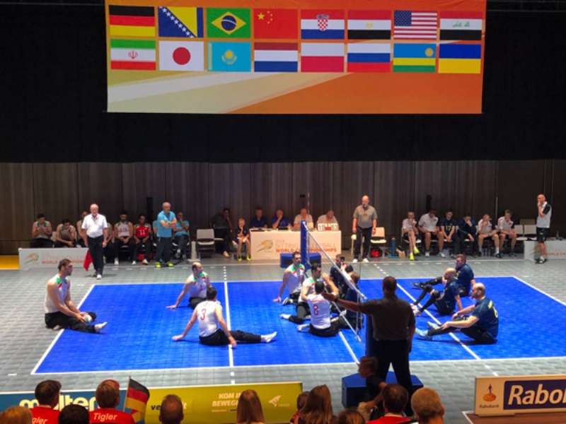 کسب دومین پیروزی والیبال نشسته مردان ایران در هلند