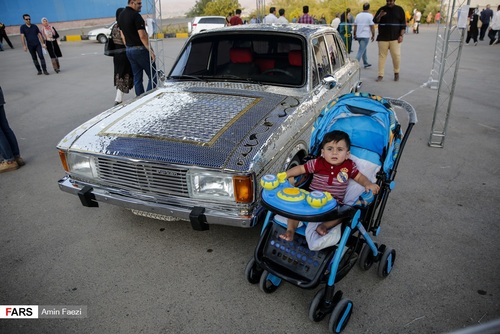 تنها پیکان آینه کاری شده دنیا در شیراز+ عکس تنها پیکان آینه کاری شده دنیا در شیراز+ عکس