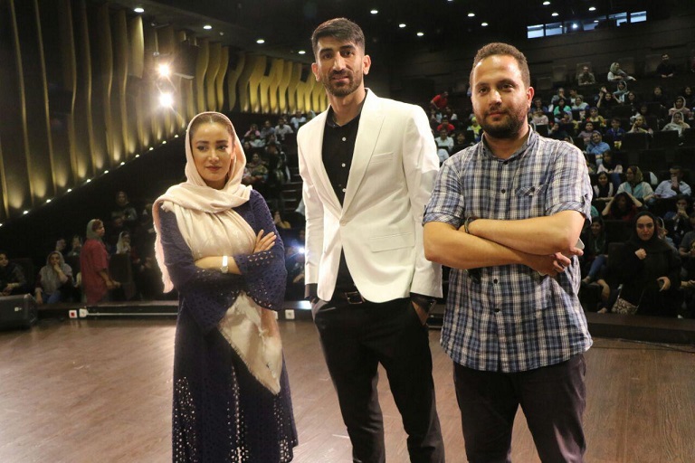 حضور بیرانوند در اکران فیلم سردار آزمون+ عکس