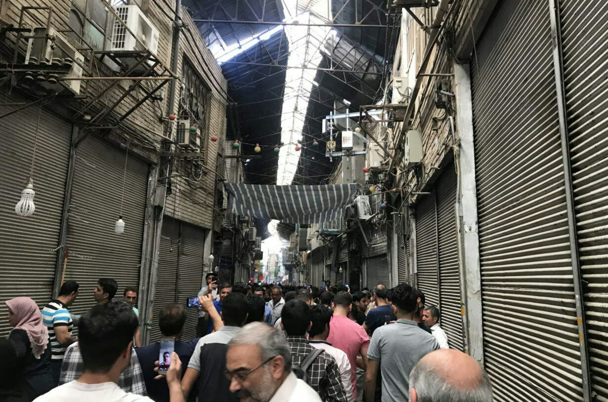 بازار تهران اعتصاب کرد