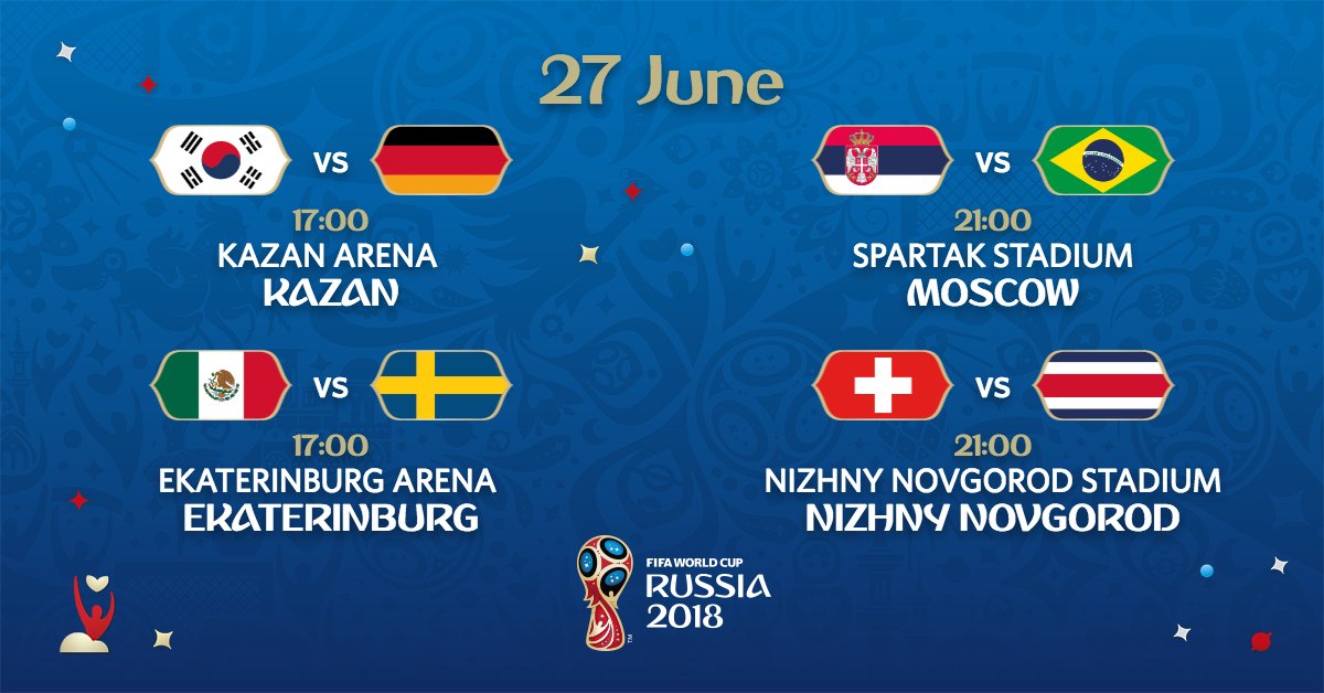 برنامه 4 دیدار امروز جام‌جهانی/ نبرد غول‌ها برای صعود