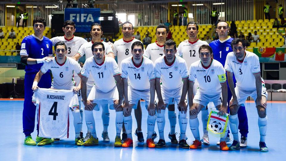 تیم فوتسال ایران، همچنان در رده ششم جهان