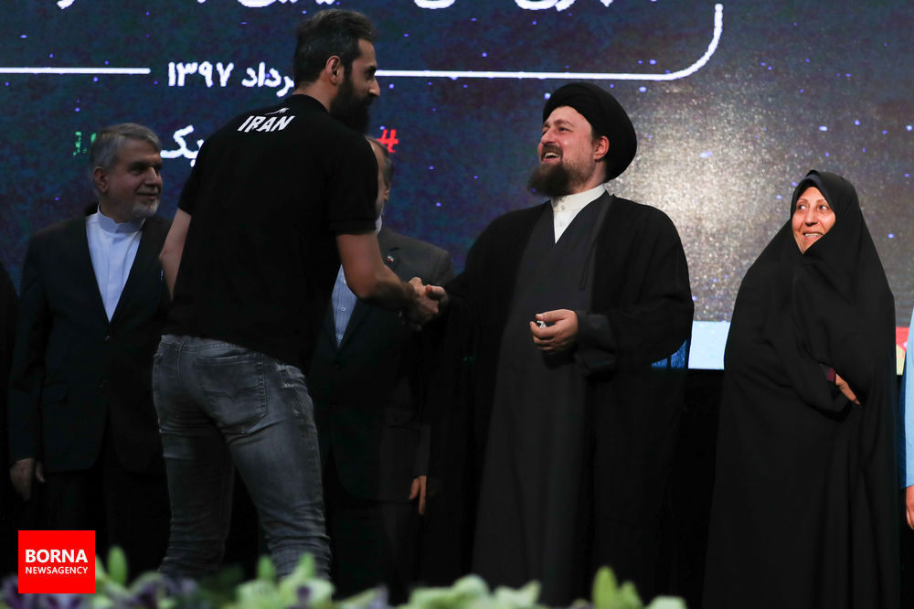 مراسم بدرقه ورزشکاران اعزامی به بازی‌های آسیایی جاکارتا