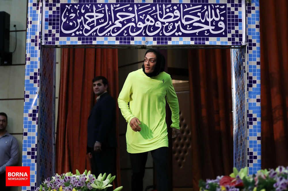 مراسم بدرقه ورزشکاران اعزامی به بازی‌های آسیایی جاکارتا