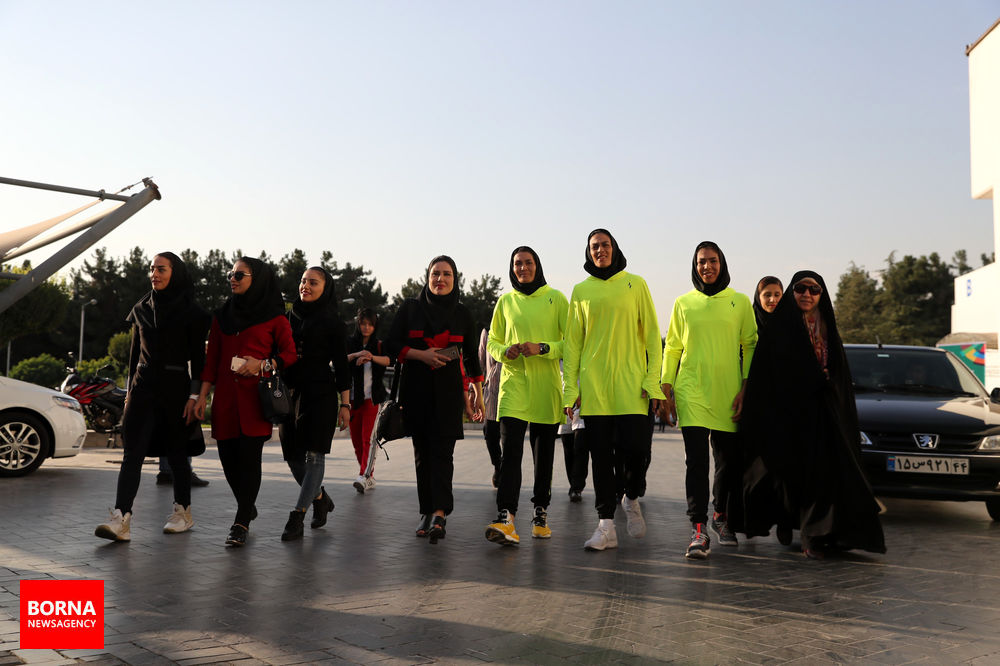 مراسم بدرقه ورزشکاران اعزامی به بازی‌های آسیایی جاکارتا