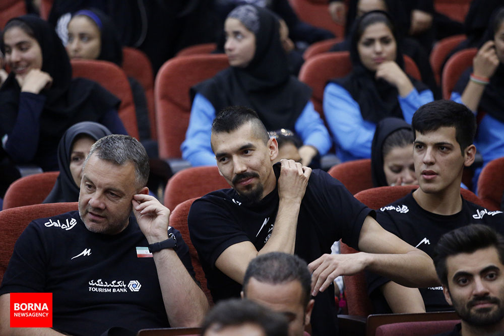 مراسم بدرقه ورزشکاران اعزامی به بازی‌های آسیایی جاکارتا