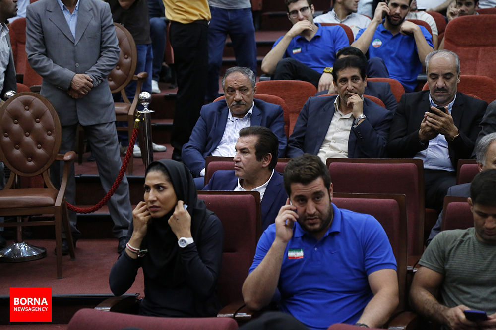 مراسم بدرقه ورزشکاران اعزامی به بازی‌های آسیایی جاکارتا