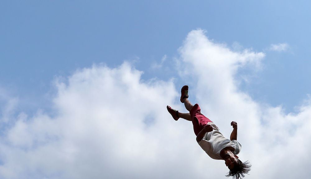 مسابقات پارکور در ماسوله مسابقات پارکور در ماسوله